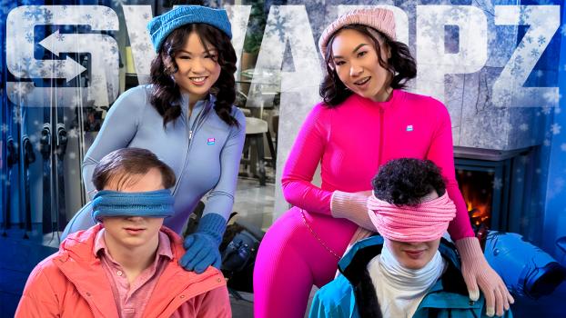 [sisswap] – Lulu Chu & Kimmy Kimm – Our Pussy Withdrawal Ends With A Snowed-in Swap! Gore Porn Amature Leaked Porn