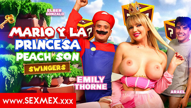 [sexmex] Emily Thorne (mario And Princess Peach Are Swingers 03.10.2025) Bondage Jack Valor Orgy Porn Rough