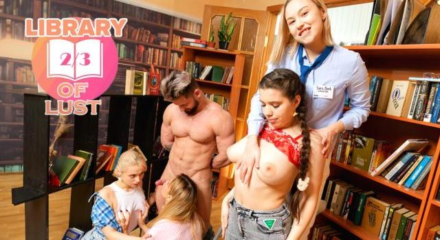 [clubsweethearts] Novella Night, Sara Bork, Molly Cute, Nice Viki (library Of Lust – Part 2 3 04.06.2025) Pussy Drool Kiarra Kai Porn