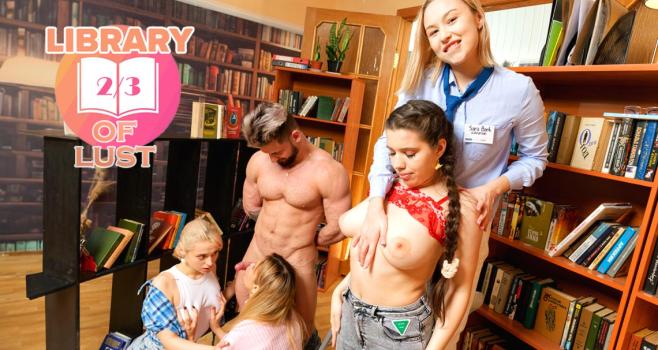 [clubsweethearts] Novella Night, Sara Bork, Molly Cute, Nice Viki (library Of Lust – Part 2 3 04.06.2025) Pussy Drool Kiarra Kai Porn