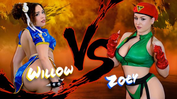 Willow Ryder Vs Zoey Uso! Fight! (Street Fighter Parody) Ryder Rey Porn Gypsy Rose Porn